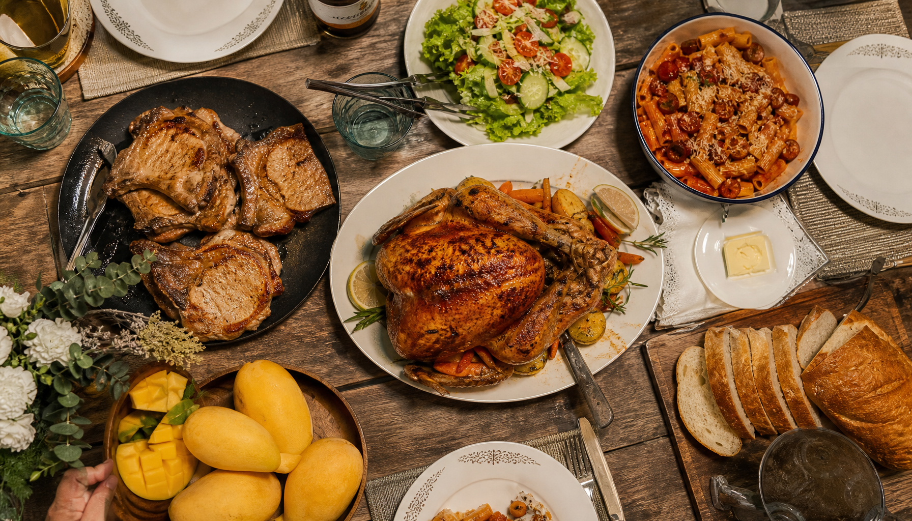 repas famille economique